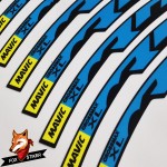 Mountain Bicycle Wheels MTB Rim Decal Stickers for MAVIC CROSSMAX XL
